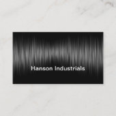 Cartes de visite à thème industriel (Devant)