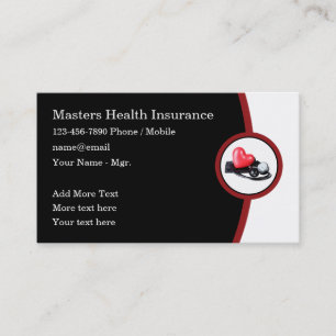 Cartes de visite à thème Médicales modernes