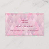 Cartes de visite - Abstrait 01 (Dos)