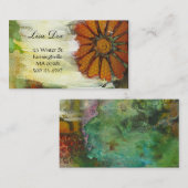 cartes de visite abstraits (Devant / Derrière)