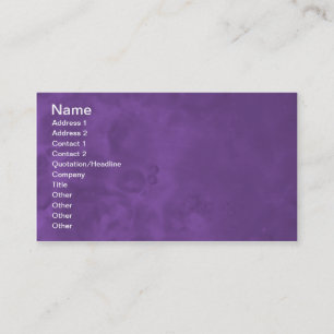Cartes de visite abstraits brumeux pourpres 0001