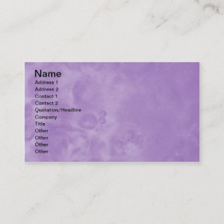 Cartes de visite abstraits brumeux pourpres 0002