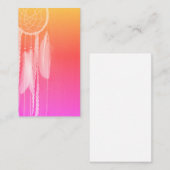 Cartes de visite abstraits de DreamCatcher (Devant / Derrière)