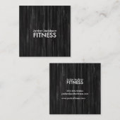 Cartes de visite Abstraits noirs (Devant / Derrière)