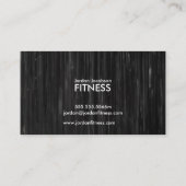 Cartes de visite Abstraits noirs (Dos)