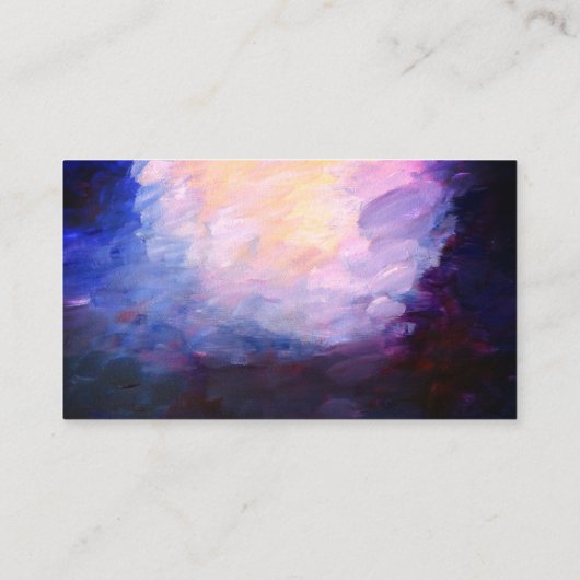 Cartes de visite Abstraits originaux d'Artsy (Dos)