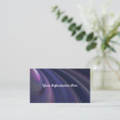 Cartes de visite Abstraits Rainbow Swirl (Debout devant)