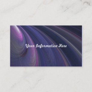 Cartes de visite Abstraits Rainbow Swirl