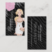 Cartes de visite accessoires de concepteur (Devant / Derrière)