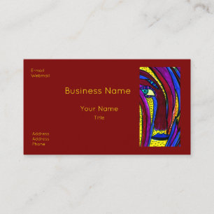 Cartes de visite accrocheuses