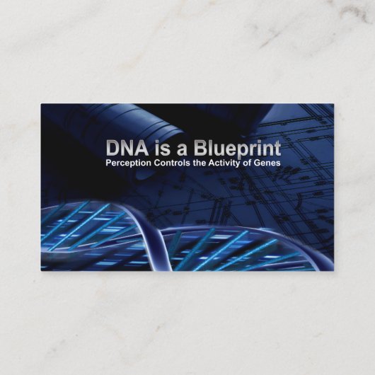 CARTES DE VISITE ADN (Dos)