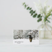 Cartes de visite adorables de berger allemand (Debout devant)