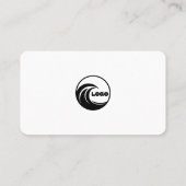 Cartes de visite Affichage QR de révision commerci (Dos)