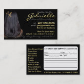 Cartes de visite africains américains du salon de (Devant / Derrière)