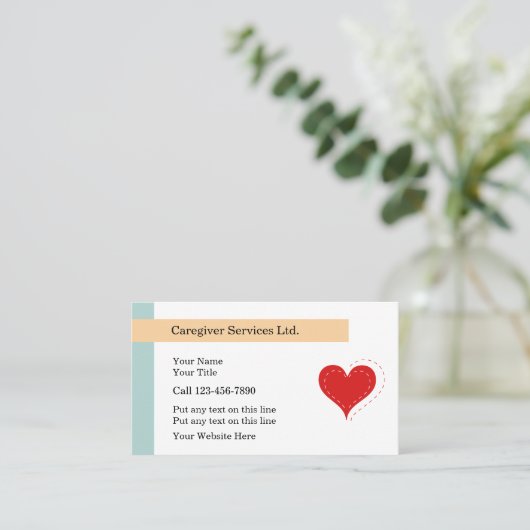 Cartes de visite aidants (Debout devant)