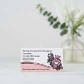 Cartes de visite aidants (Debout devant)