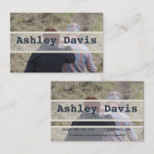 Cartes de visite aidants (Devant / Derrière)