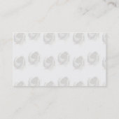 Cartes de visite anglais de bouledogue (Dos)