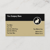 Cartes de visite animaux (Devant)