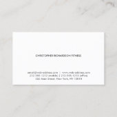 Cartes de visite anthracyte moderne
(Dos)