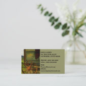 CARTES DE VISITE ANTIQUES DE ~ DE RESTAURATION DE (Debout devant)