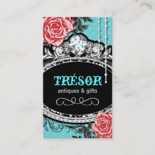 Cartes de visite antiques de magasin