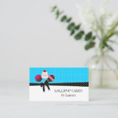 Cartes de visite Aqua Cake Pops (Debout devant)