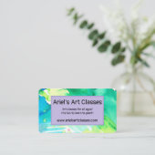 Cartes de visite aquarelle (Debout devant)