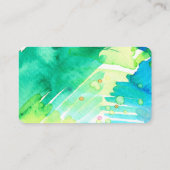 Cartes de visite aquarelle (Dos)