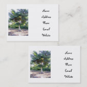 Cartes de visite Arbre de la Sagesse (Devant / Derrière)