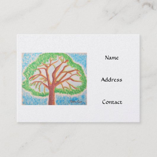 Cartes de visite Arbre de Vie (Devant)