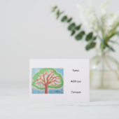Cartes de visite Arbre de Vie (Debout devant)