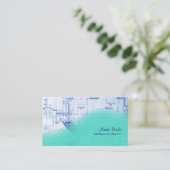 Cartes de visite architectes branchés (Debout devant)