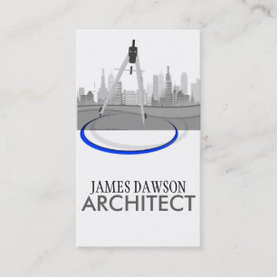 Cartes de visite architectes d'architecture modern