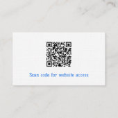 Cartes de visite Art Château de Sable (Dos)