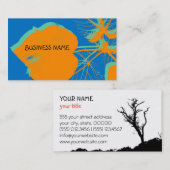 Cartes de visite Art Leaf (Devant / Derrière)