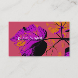 Cartes de visite Art Leaf 2