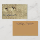 Cartes de visite artistiques (Devant / Derrière)