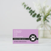 Cartes de visite assis (Debout devant)