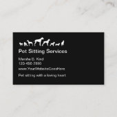 Cartes de visite assis (Devant)