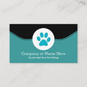 Cartes de visite assis (Devant)