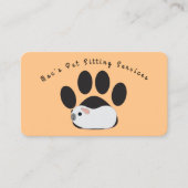 Cartes de visite assis (Devant)