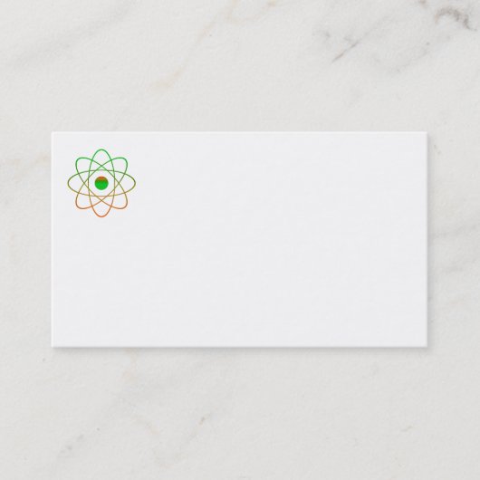Cartes de visite Atom (Devant)