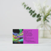 CARTES DE VISITE AU NÉON DE LA CHARITÉ NFP (Debout devant)