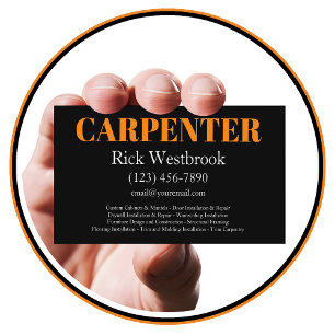 Cartes de visite audacieuses pour entrepreneurs en