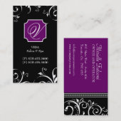 Cartes de visite audacieux (Devant / Derrière)