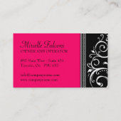 Cartes de visite audacieux (Dos)