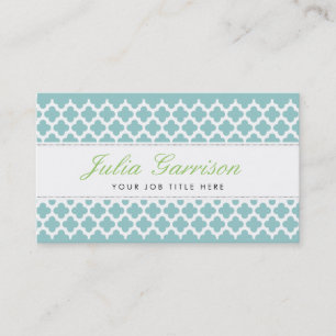 Cartes de visite audacieux de Quatrefoil