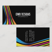 Cartes de visite audacieux et modernes (Devant / Derrière)