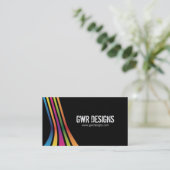 Cartes de visite audacieux et modernes (Debout devant)